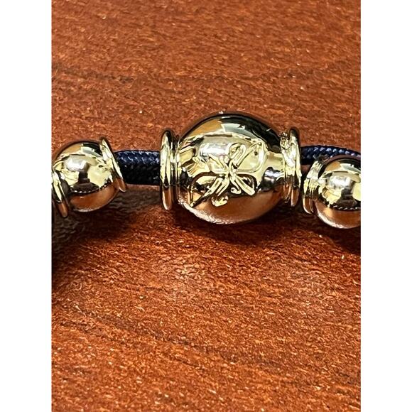 Swarovski Febuary Heart Purple Stone Charm Braclet Beaded Adjustable - Picture 4 of 4